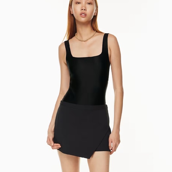 Aritzia Babaton Satinette Squareneck Bodysuit - Picture 3 of 7